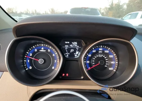 2011 Hyundai Elantra Gls from USA, damaged, VIN 5NPDH4AE0BH016653